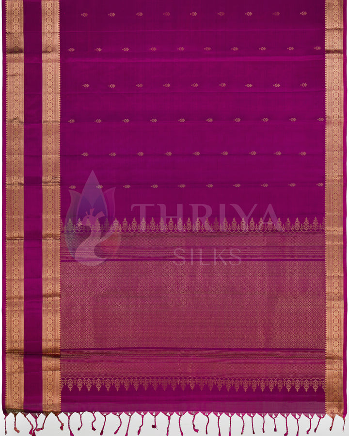 Magenta Soft Silk Saree - TSW120909