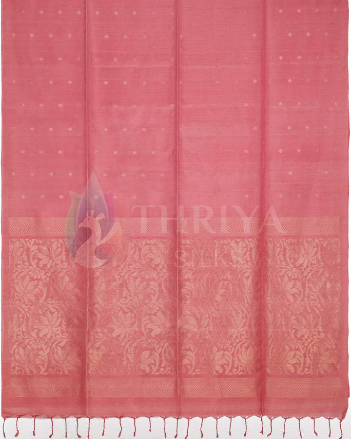 Salmon Soft Silk Saree - TSW260713