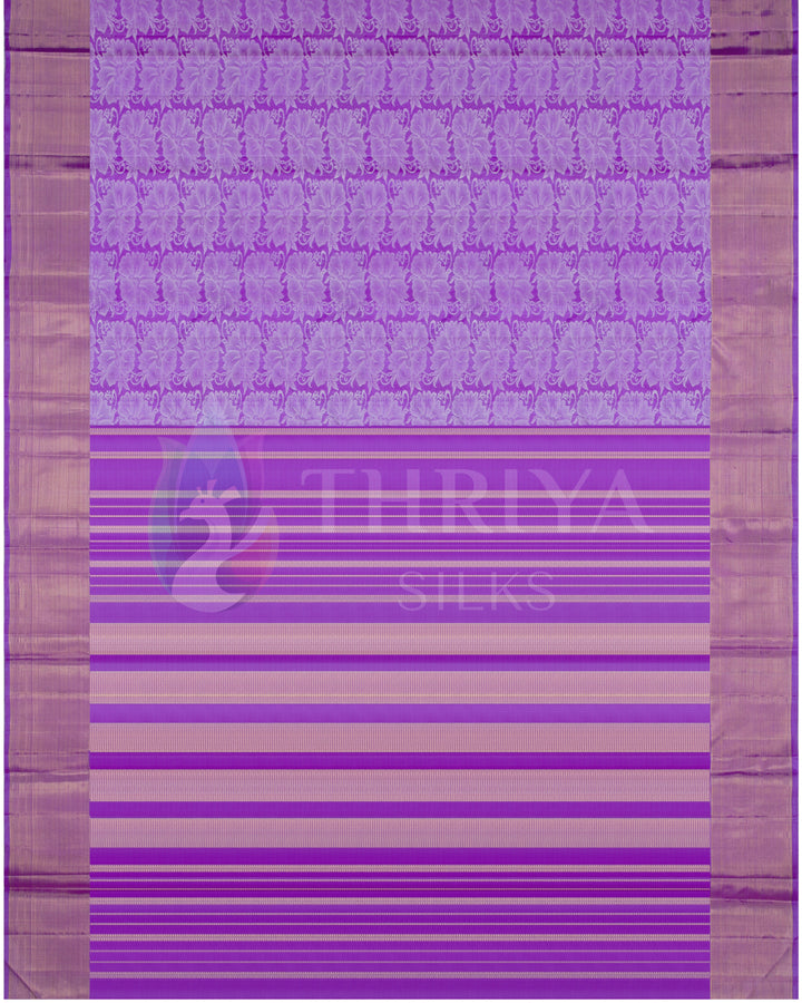 Lavender Kanchipuram Silk Saree - TSW200805