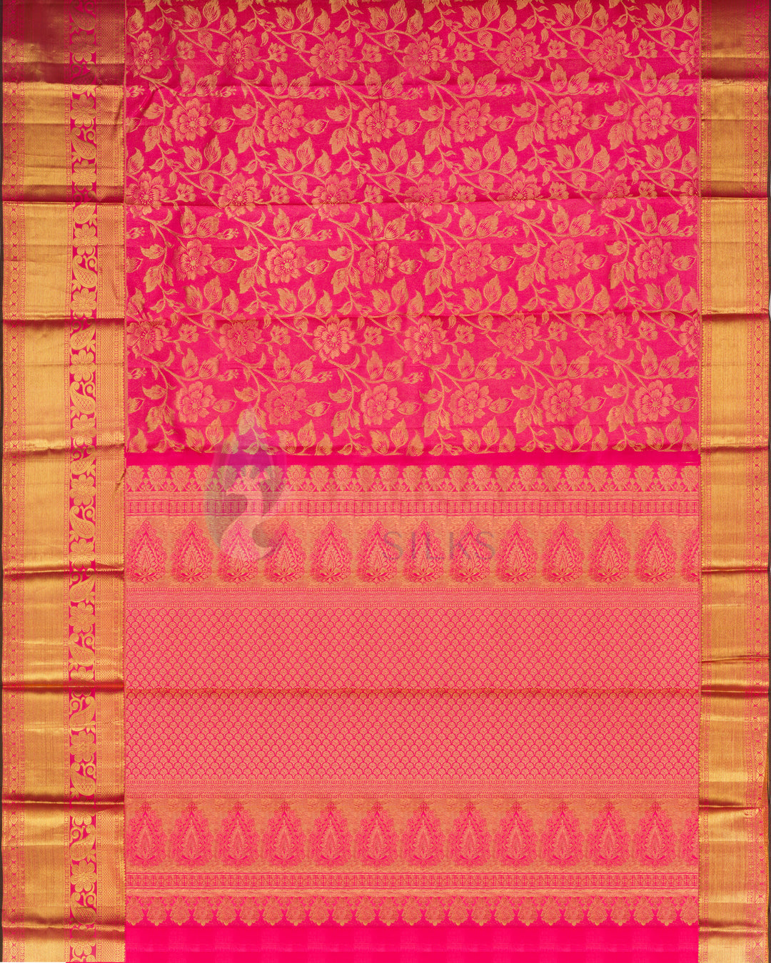 Pink Kanchipuram Silk Saree - BW2425(836)