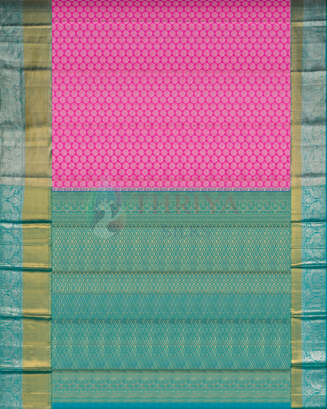Pink Kanchipuram Silk Saree - KWS31(896)