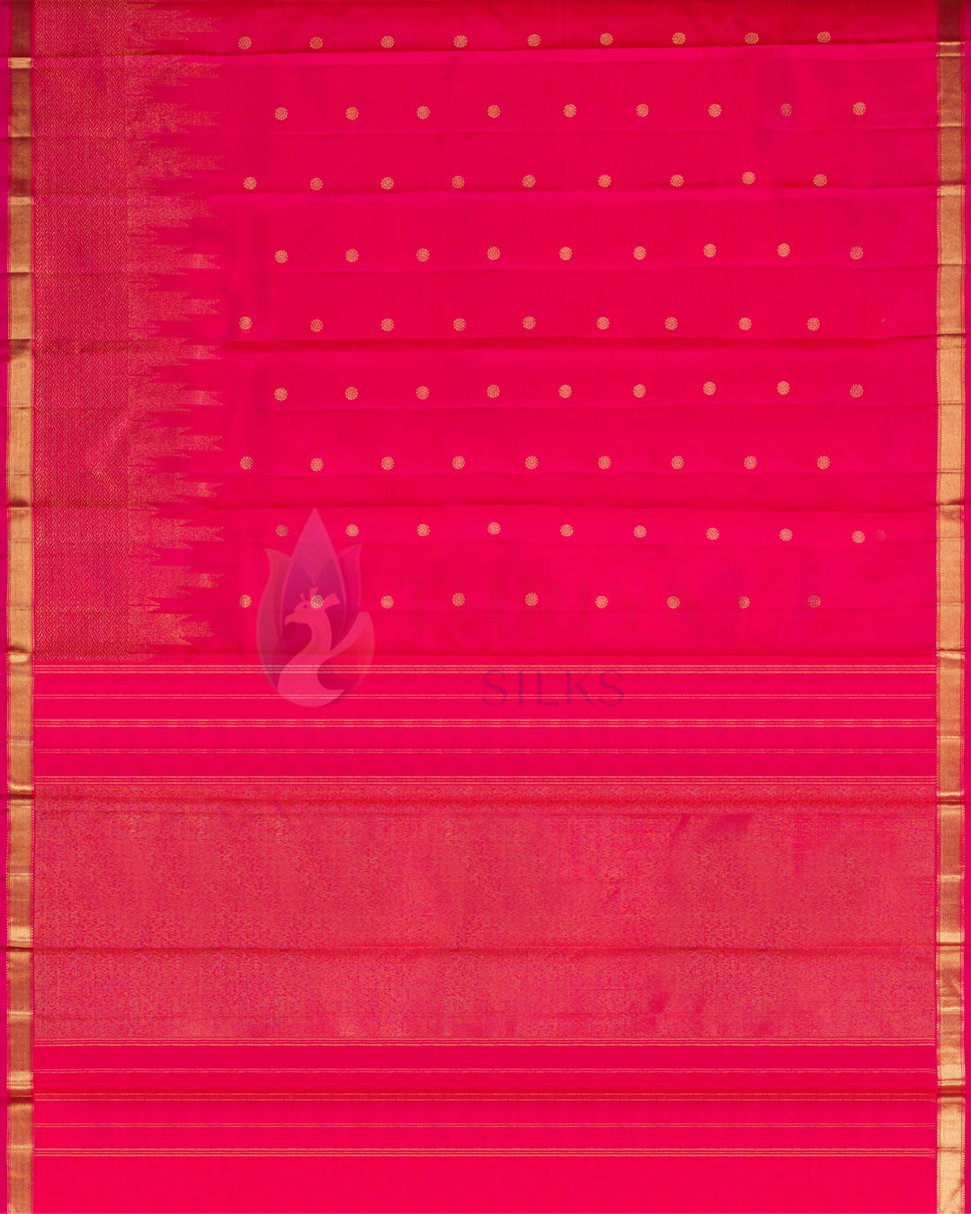 Pink Kanchipuram Silk Saree & 3G Zari - TSPQ11081(639)