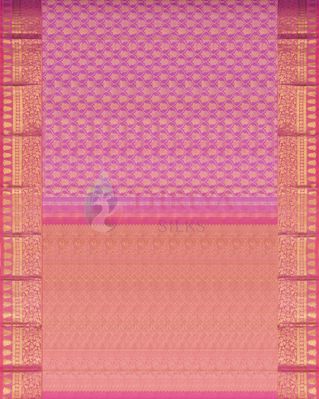 Pink Kanchipuram Silk Saree - TSW1130