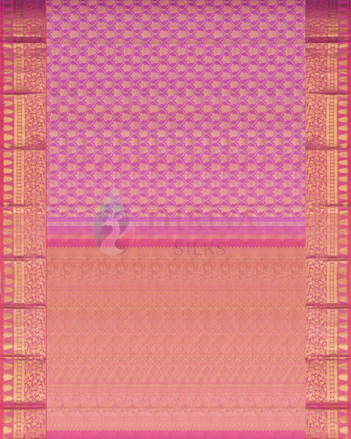 Pink Kanchipuram Silk Saree - TSW1130