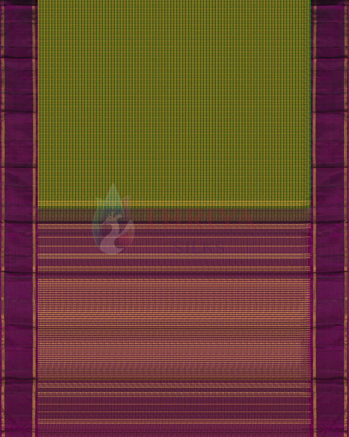 Green Kanchipuram Silk Saree - TSPQ200715