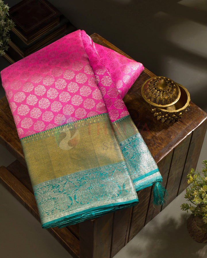 Pink Kanchipuram Silk Saree - KWS31(896)