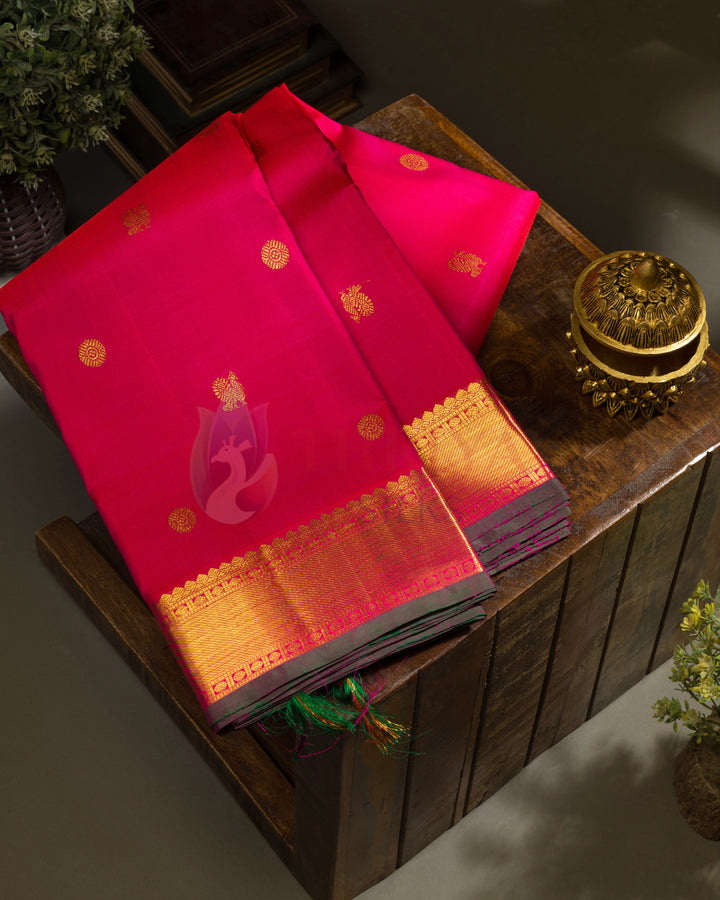 Pink Kanchipuram Silk Saree - TSPQ200707
