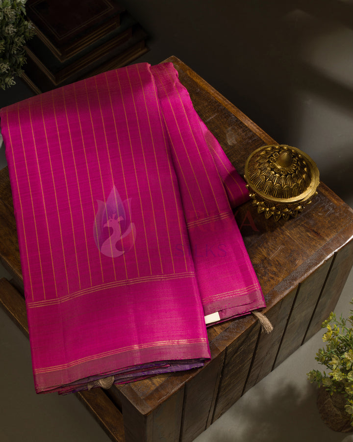 Pink Kanchipuram Silk Saree - TSPQ190707