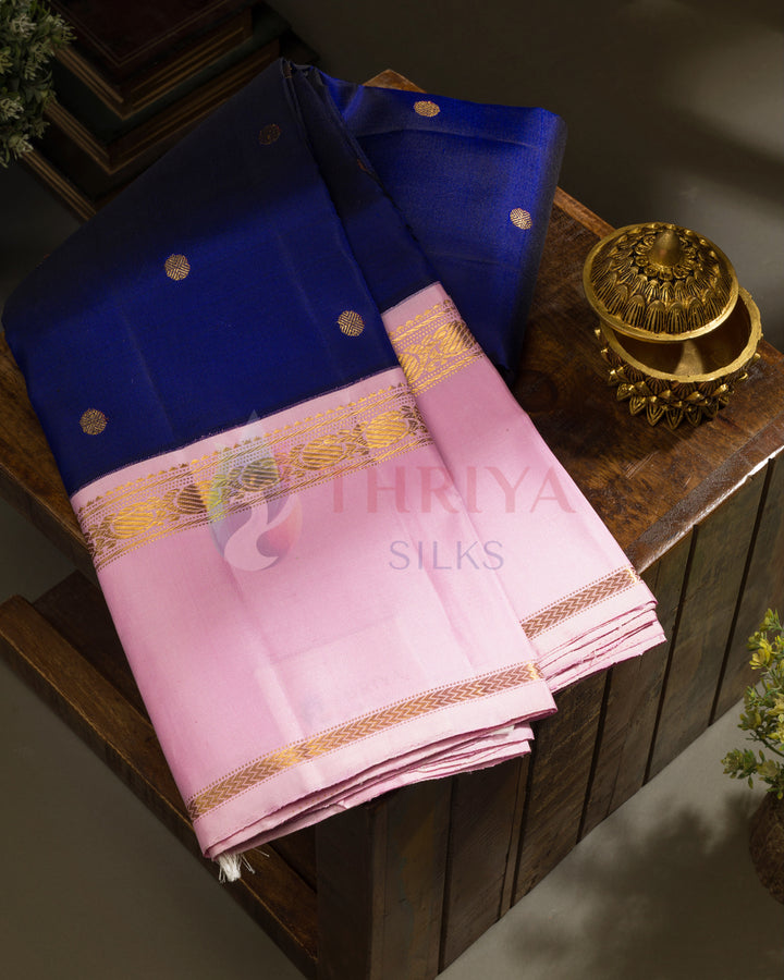 Purple Kanchipuram Silk Saree - TSPQ100515