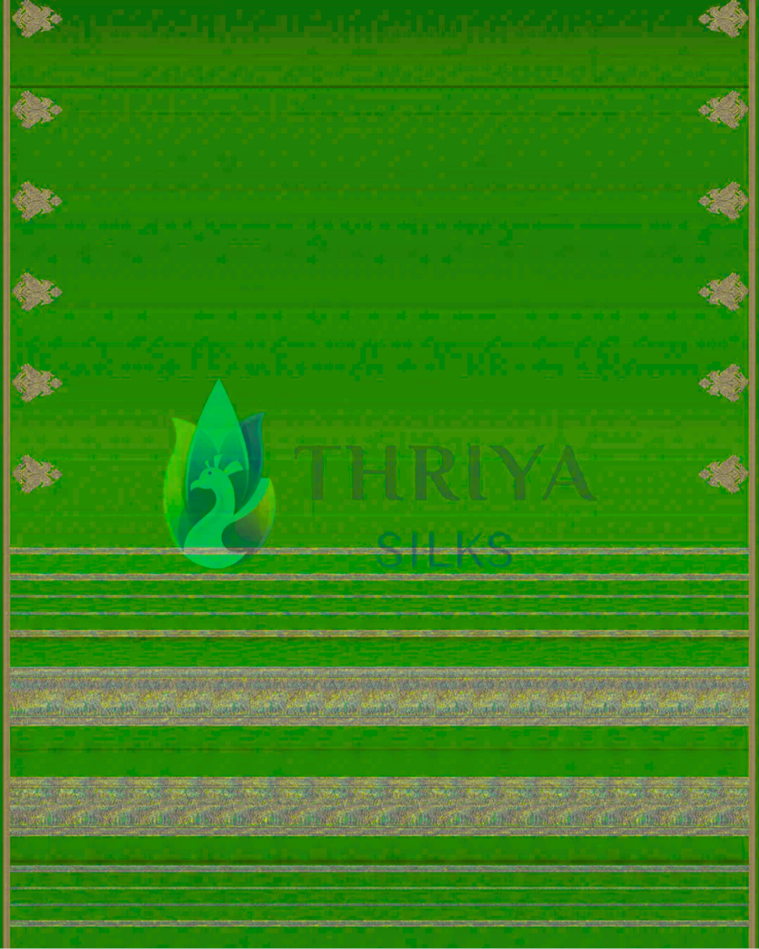 Green Kanchipuram Silk Saree - TS140704