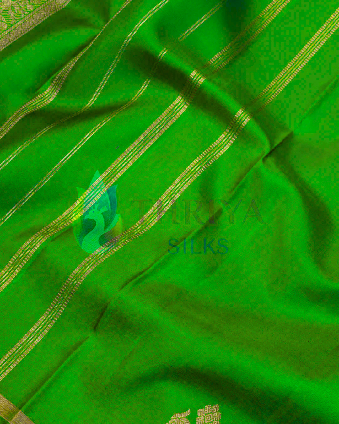 Green Kanchipuram Silk Saree - TS140704