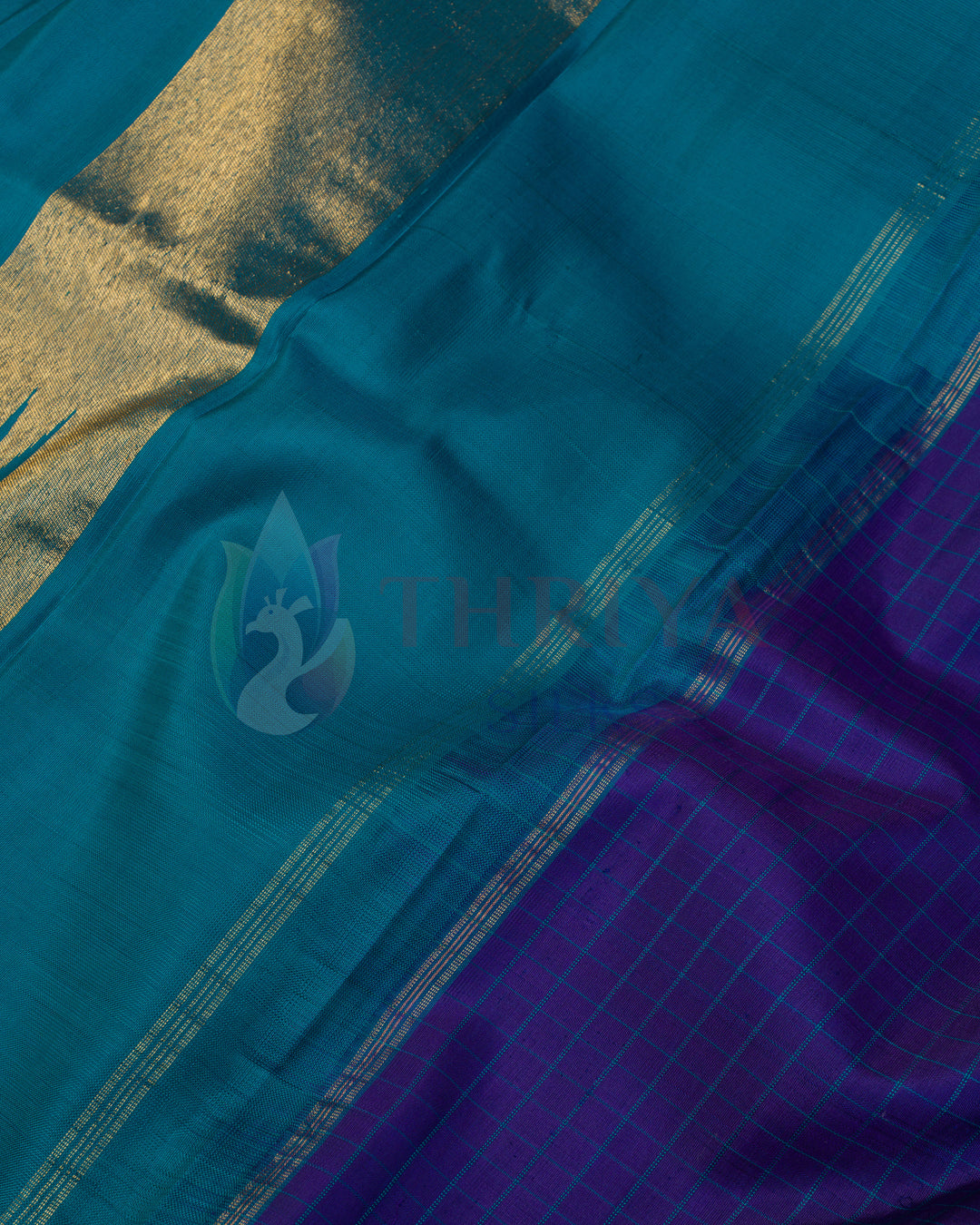 Blue Kanchipuram Silk Saree  - TSW170403