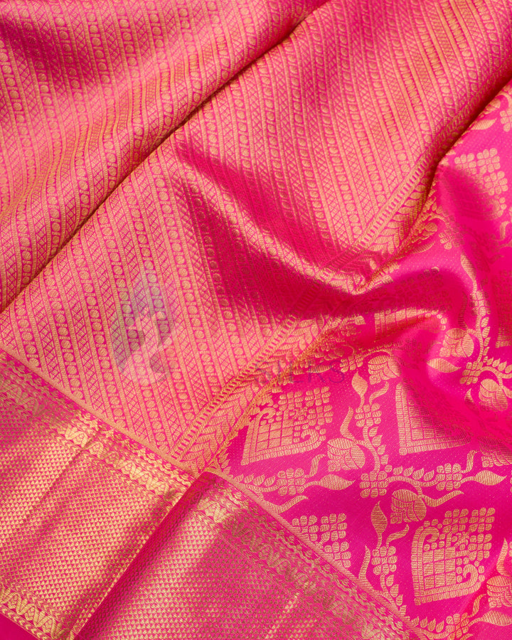 Pink Kanchipuram Silk Saree - BW2438(9)
