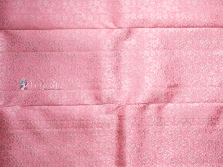 Baby Pink And Aquamarine Blue Kanchipuram Silk Saree - TSW0946 - View 3