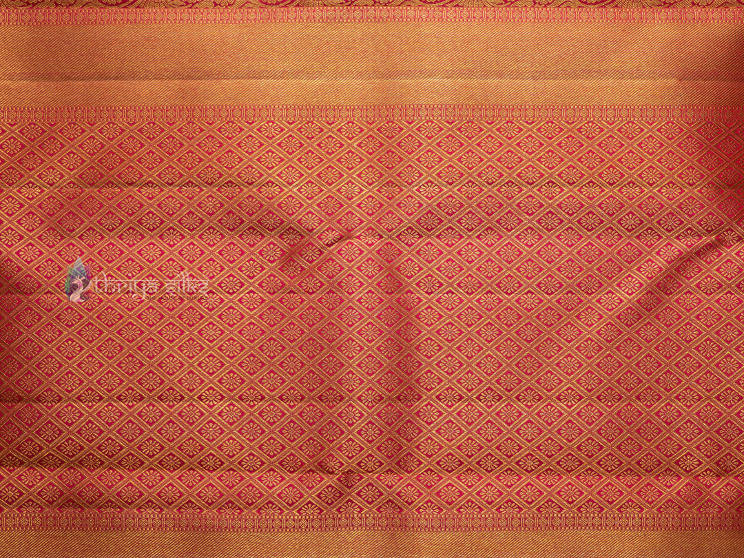 Lavender Pure Zari Kanchipuram Silk Saree - TSW0791 - View 1