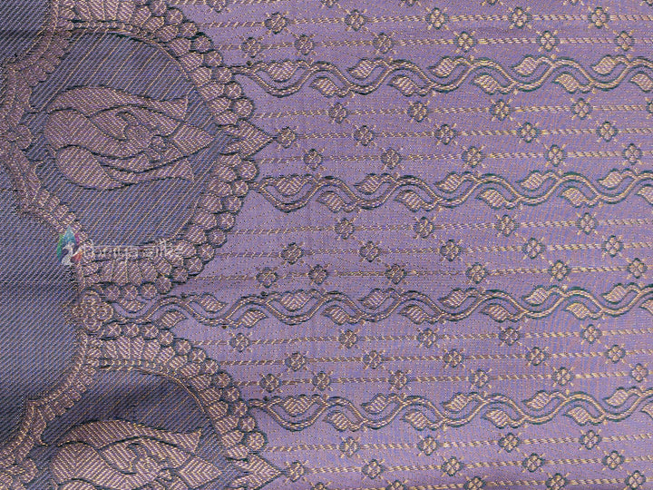 Lavender Kanchipuram Silk Saree - TSW0789 - View 4