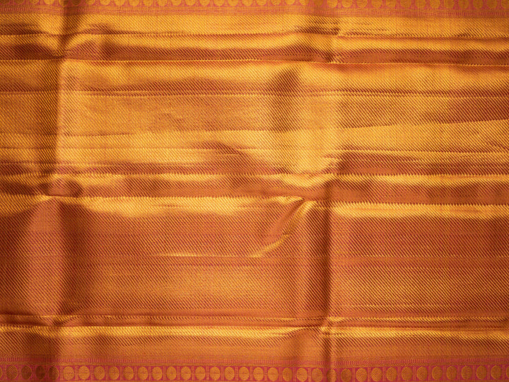 Gold and Pink Pure Zari Kanchipuram Silk Saree - TSW0826 - View 4