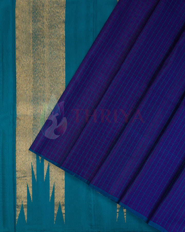 Blue Kanchipuram Silk Saree  - TSW170403