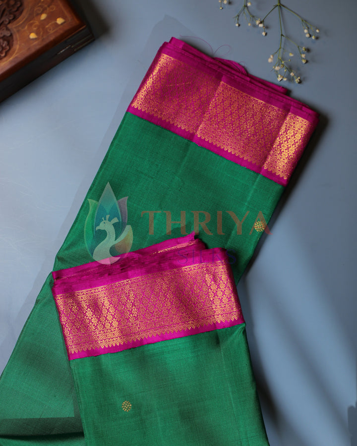 Green  Kanchipuram Silk Saree - TSW311001