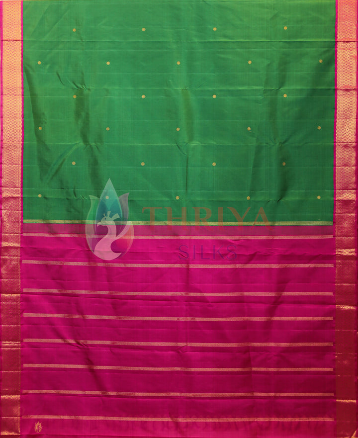 Green  Kanchipuram Silk Saree - TSW311001