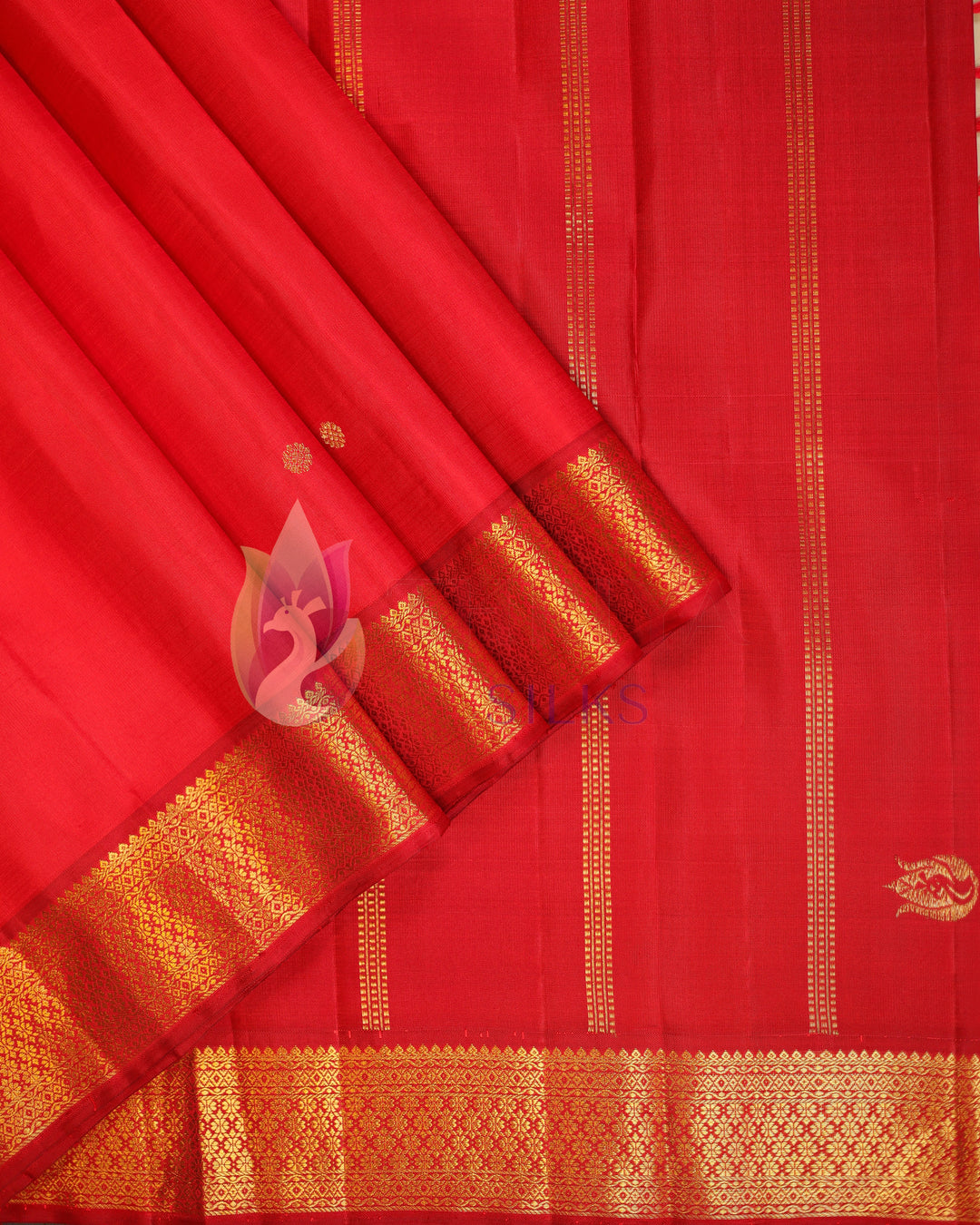 Red  Kanchipuram Silk Saree - TS201101