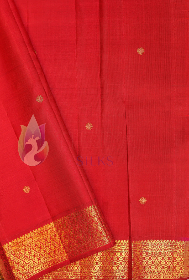 Red  Kanchipuram Silk Saree - TS201101