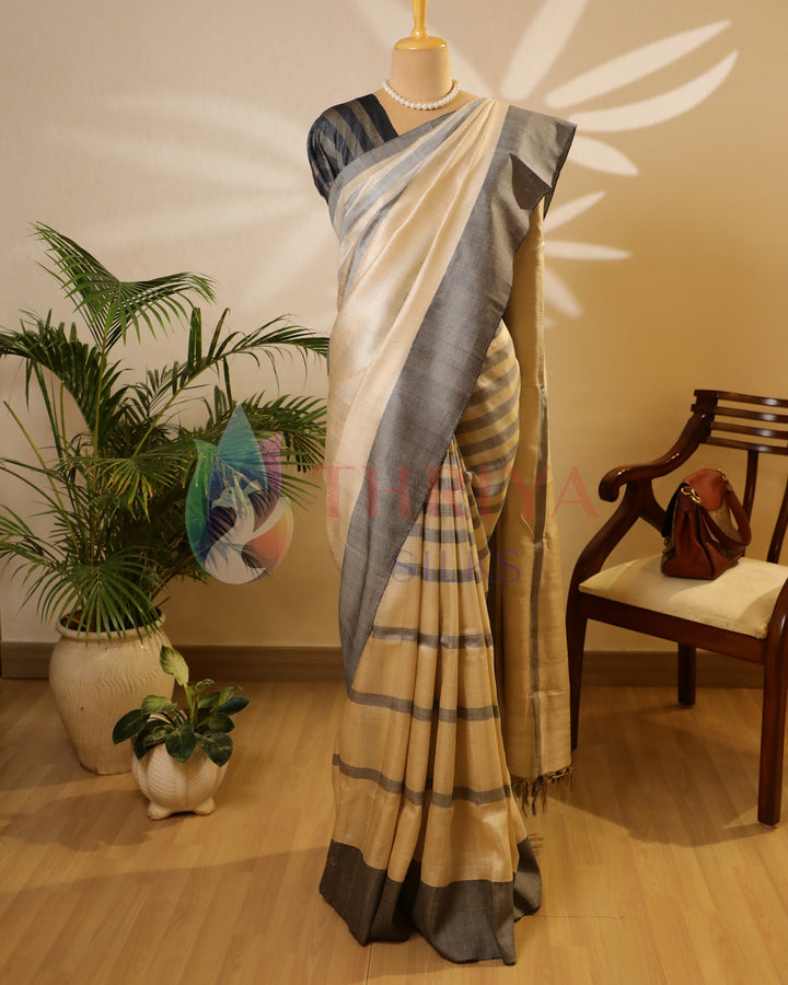 Ivery Tussar Saree - TSW150310
