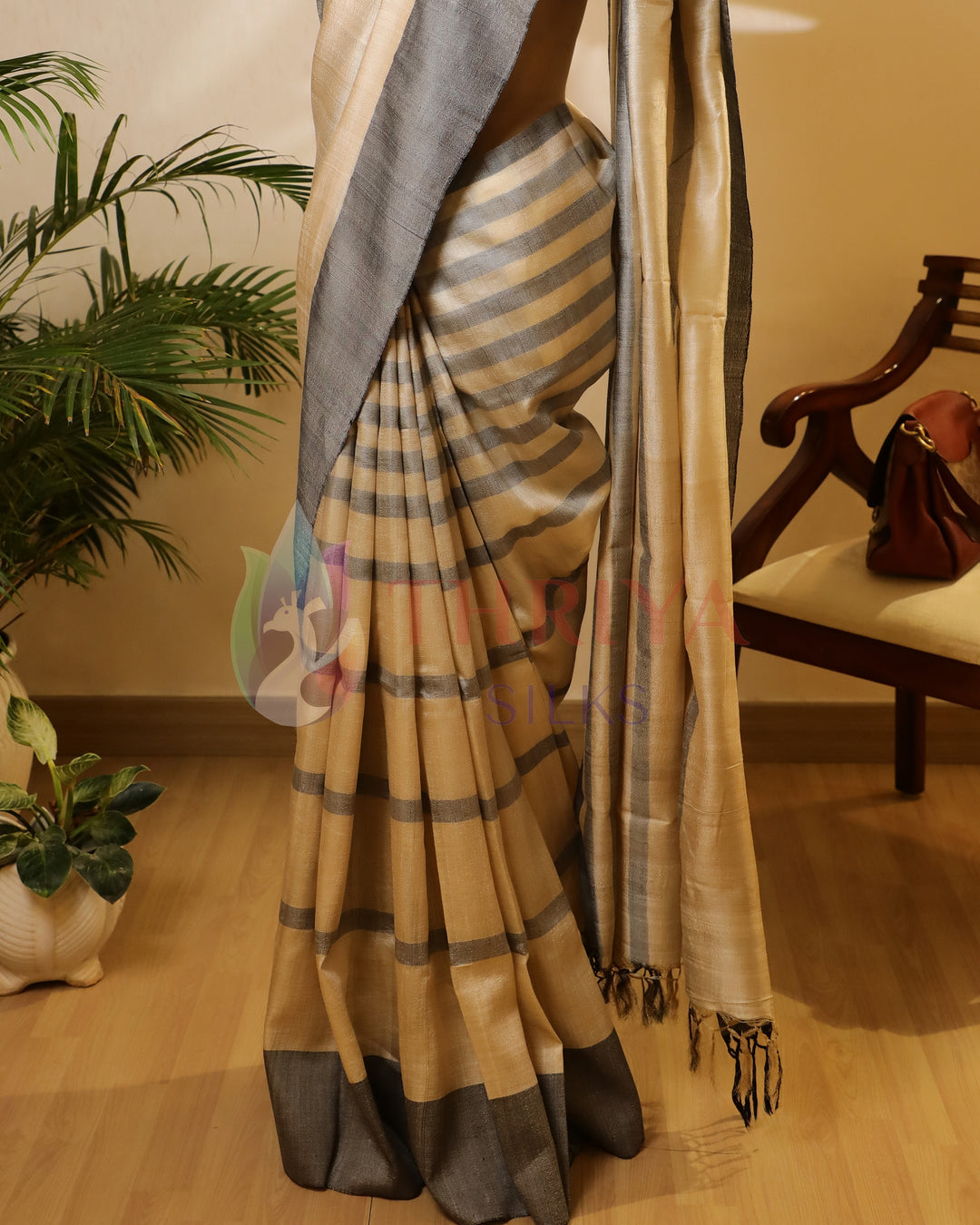 Ivery Tussar Saree - TSW150310