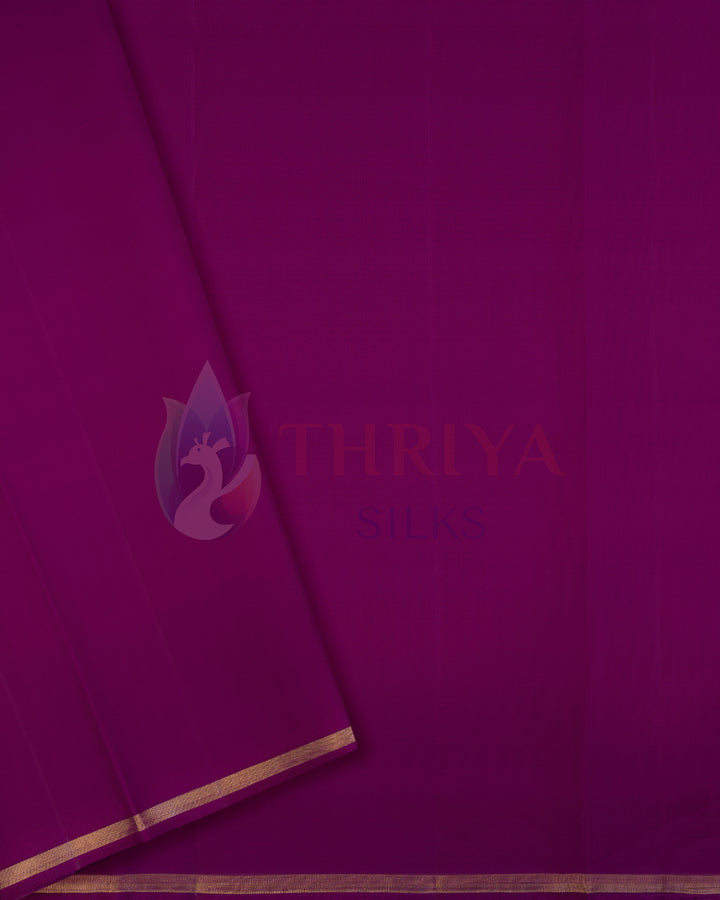 Magenta Kanchipuram Silk Saree - TSW180501