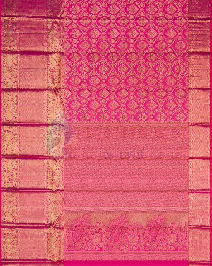 Pink Kanchipuram Silk Saree - BW2438(9)
