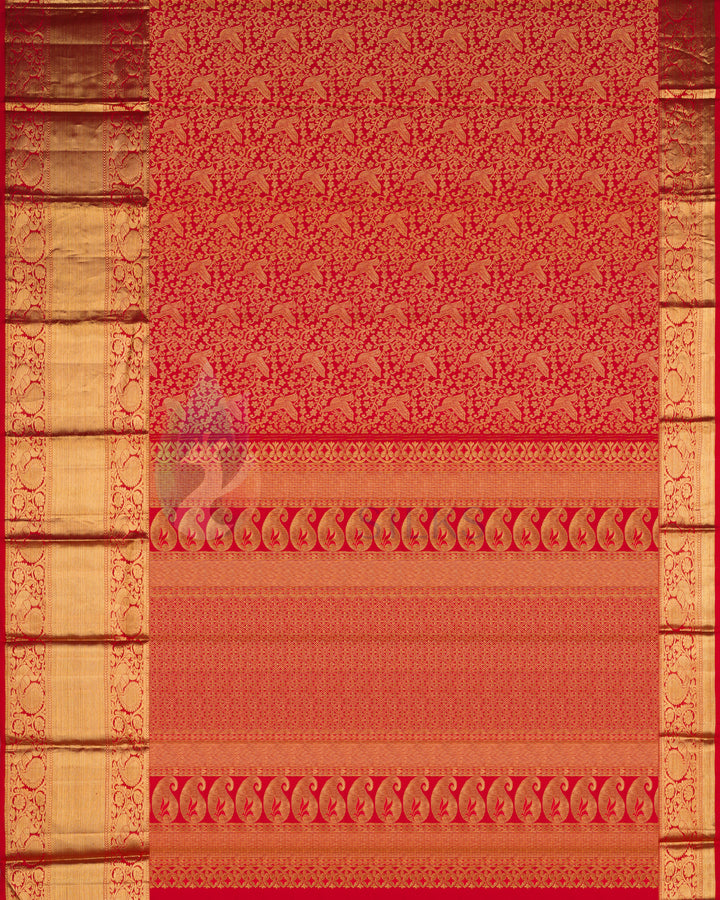Red Kanchipuram Silk Saree - KTA0091(15)