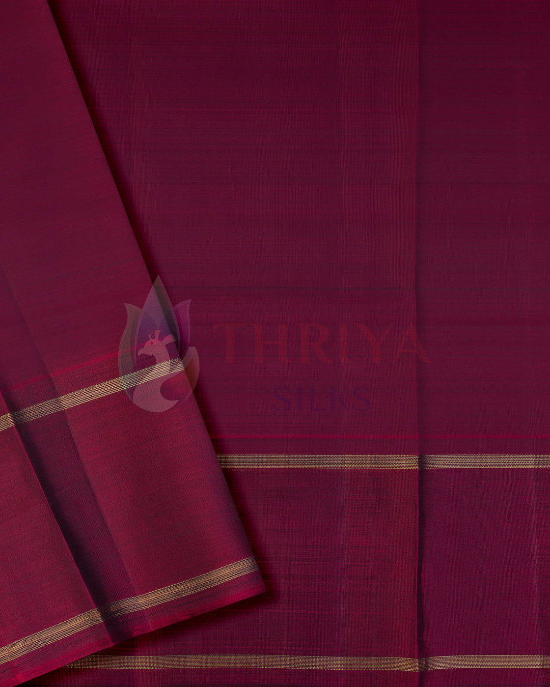 Dark Green Kanchipuram Silk Saree with 3G Zari - TSW1301